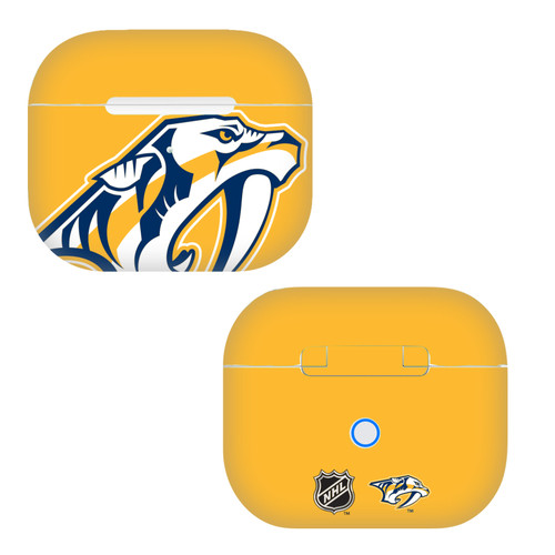 NHL Nashville Predators Oversized Vinyl Sticker Skin Decal Cover for Apple AirPods 3 3rd Gen Charging Case