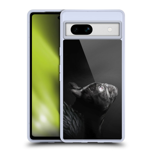 Klaudia Senator French Bulldog Angel Soft Gel Case for Google Pixel 7a