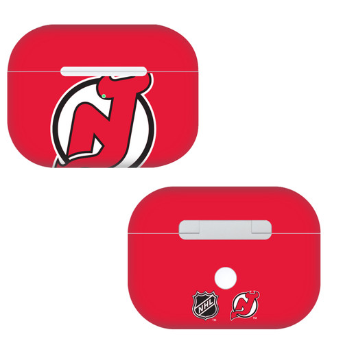 NHL New Jersey Devils Oversized Vinyl Sticker Skin Decal Cover for Apple AirPods Pro Charging Case