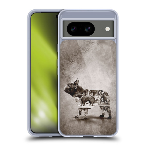 Klaudia Senator French Bulldog Vintage Soft Gel Case for Google Pixel 8