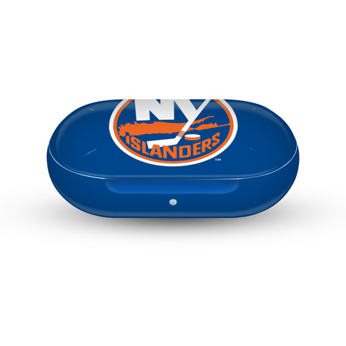NHL New York Islanders Plain Vinyl Sticker Skin Decal Cover for Samsung Galaxy Buds / Buds Plus