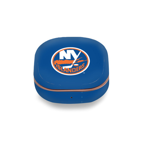 NHL New York Islanders Plain Vinyl Sticker Skin Decal Cover for Samsung Buds Live / Buds Pro / Buds2