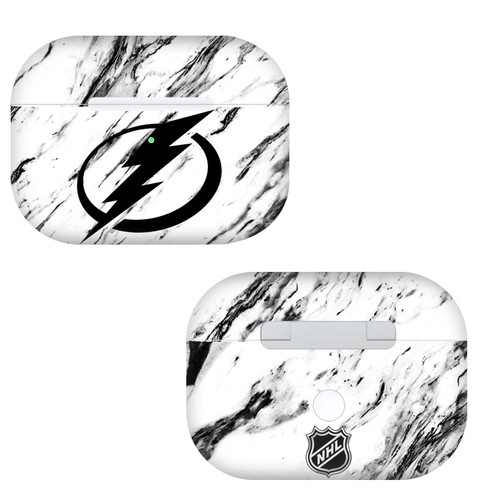 NHL Tampa Bay Lightning Marble Vinyl Sticker Skin Decal Cover for Apple AirPods Pro Charging Case