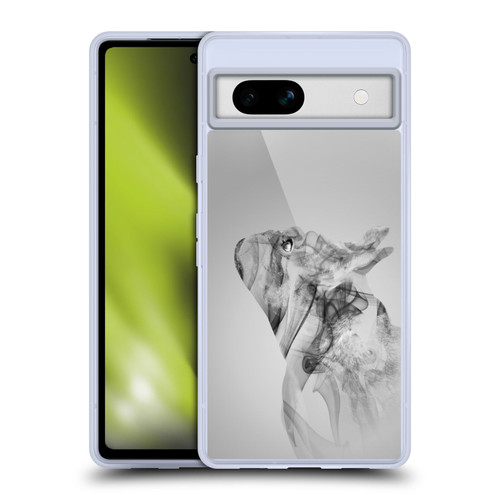 Klaudia Senator French Bulldog 2 Emotions Soft Gel Case for Google Pixel 7a