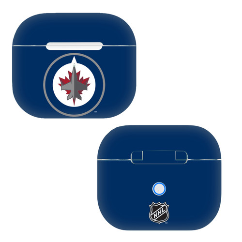 NHL Winnipeg Jets Plain Vinyl Sticker Skin Decal Cover for Apple AirPods 3 3rd Gen Charging Case