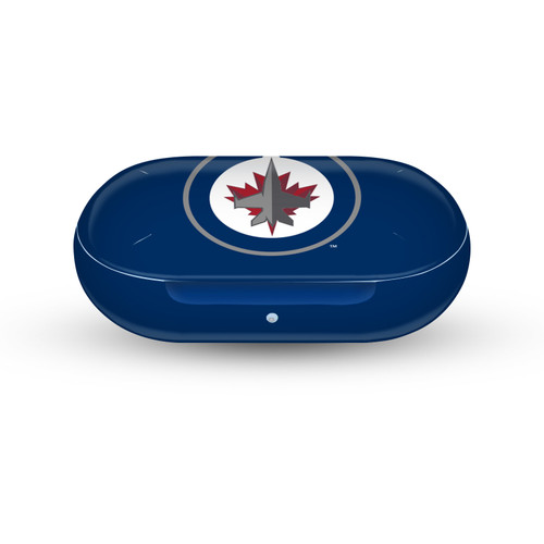 NHL Winnipeg Jets Plain Vinyl Sticker Skin Decal Cover for Samsung Galaxy Buds / Buds Plus