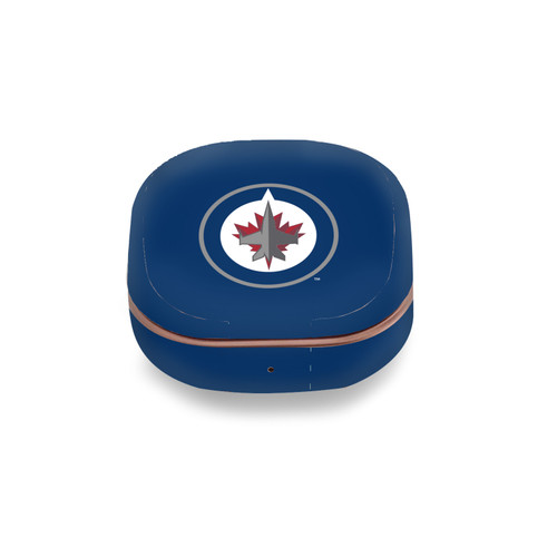NHL Winnipeg Jets Plain Vinyl Sticker Skin Decal Cover for Samsung Buds Live / Buds Pro / Buds2