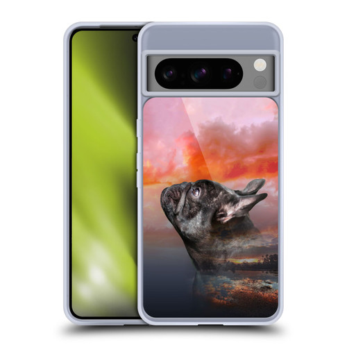 Klaudia Senator French Bulldog 2 Reminisce Soft Gel Case for Google Pixel 8 Pro