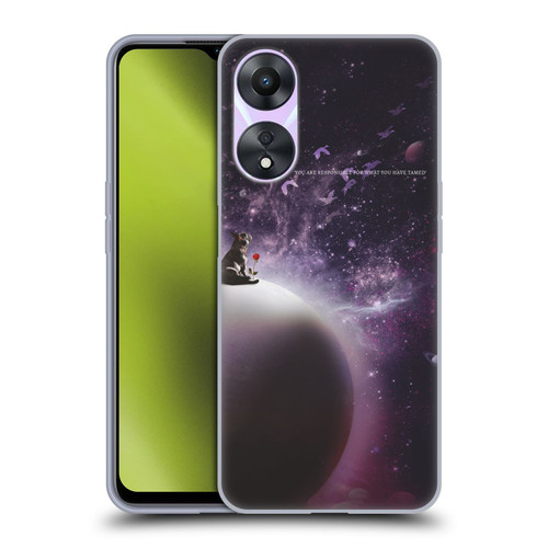 Klaudia Senator French Bulldog 2 In The Galaxy Soft Gel Case for OPPO A78 4G