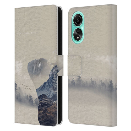 Klaudia Senator French Bulldog 2 Dream Leather Book Wallet Case Cover For OPPO A78 4G