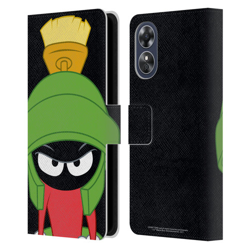 Looney Tunes Characters Marvin The Martian Leather Book Wallet Case Cover For OPPO A17
