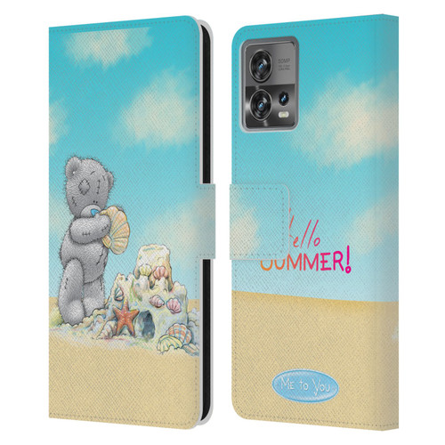 Me To You Classic Tatty Teddy Summer Leather Book Wallet Case Cover For Motorola Moto Edge 30 Fusion