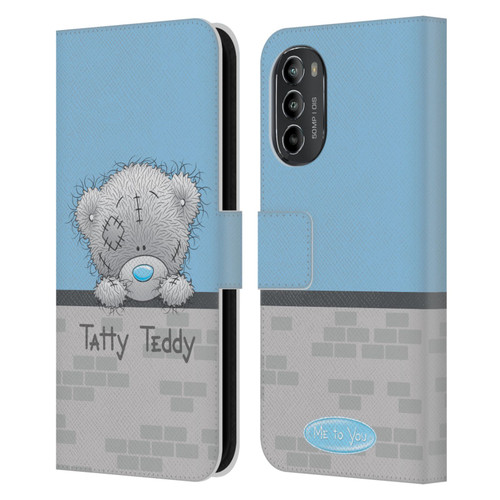 Me To You Classic Tatty Teddy Hello Leather Book Wallet Case Cover For Motorola Moto G82 5G