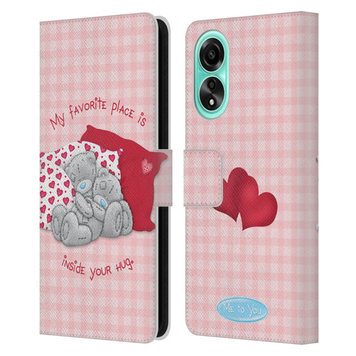 Me To You Classic Tatty Teddy Hug Leather Book Wallet Case Cover For OPPO A78 4G
