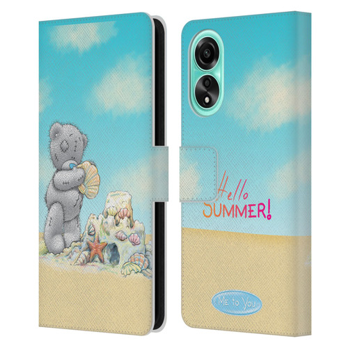 Me To You Classic Tatty Teddy Summer Leather Book Wallet Case Cover For OPPO A78 4G