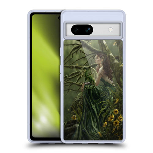 Nene Thomas Deep Forest Queen Fate Fairy With Dragon Soft Gel Case for Google Pixel 7a