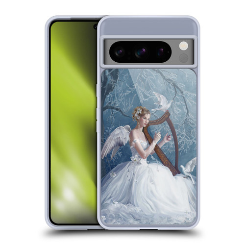 Nene Thomas Deep Forest Chorus Angel Harp And Dove Soft Gel Case for Google Pixel 8 Pro