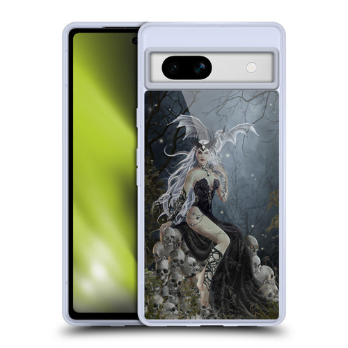 Nene Thomas Gothic Mad Queen Of Skulls Dragon Soft Gel Case for Google Pixel 7a