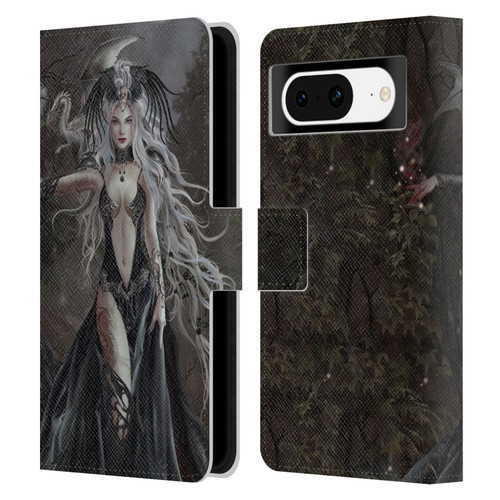 Nene Thomas Gothic Skull Queen Of Havoc Dragon Leather Book Wallet Case Cover For Google Pixel 8