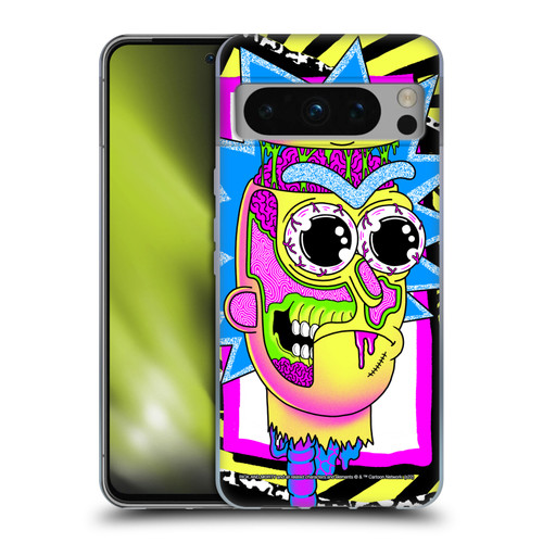 Rick And Morty Season 1 & 2 Graphics Rick Soft Gel Case for Google Pixel 8 Pro