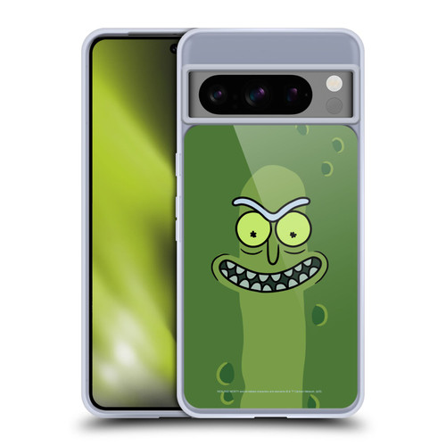 Rick And Morty Season 3 Graphics Pickle Rick Soft Gel Case for Google Pixel 8 Pro