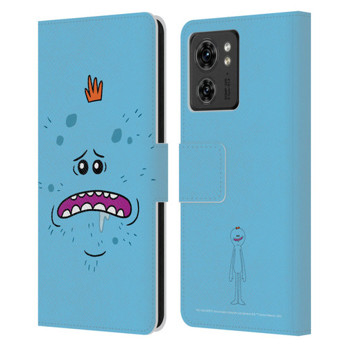 Rick And Morty Season 4 Graphics Mr. Meeseeks Leather Book Wallet Case Cover For Motorola Moto Edge 40