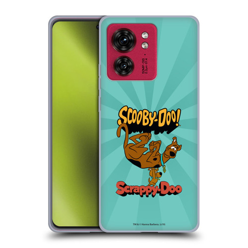 Scooby-Doo 50th Anniversary Scooby And Scrappy Soft Gel Case for Motorola Moto Edge 40