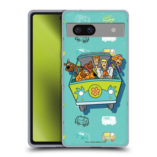 Scooby-Doo 50th Anniversary Mystery Inc. Soft Gel Case for Google Pixel 7a