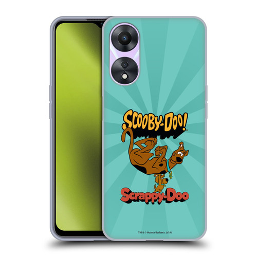 Scooby-Doo 50th Anniversary Scooby And Scrappy Soft Gel Case for OPPO A78 5G