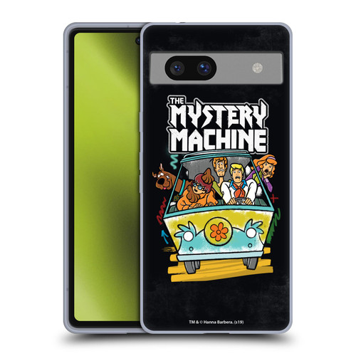 Scooby-Doo Mystery Inc. Grunge Mystery Machine Soft Gel Case for Google Pixel 7a