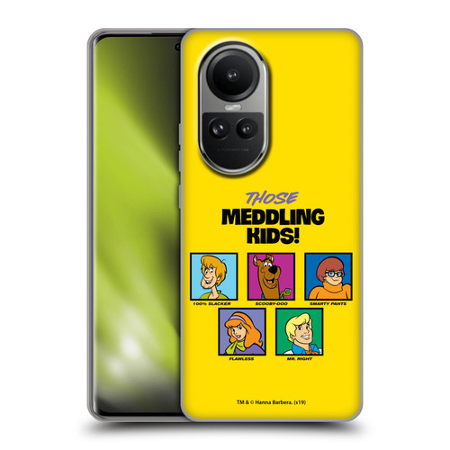 Scooby-Doo Mystery Inc. Meddling Kids Soft Gel Case for OPPO Reno10 5G / Reno10 Pro 5G
