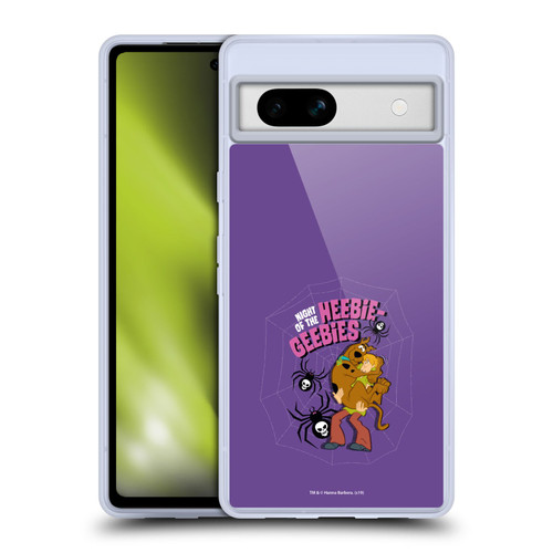 Scooby-Doo Seasons Spiders Soft Gel Case for Google Pixel 7a
