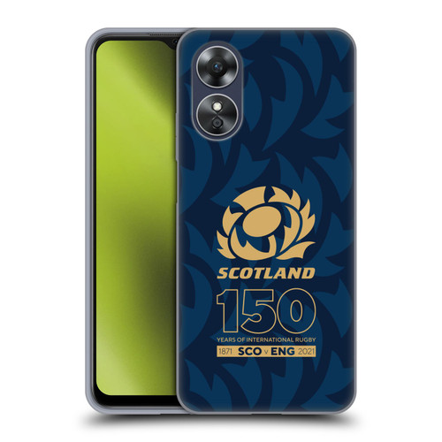 Scotland Rugby 150th Anniversary Thistle Soft Gel Case for OPPO A17