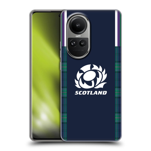 Scotland Rugby 2023/24 Crest Kit Home Soft Gel Case for OPPO Reno10 5G / Reno10 Pro 5G