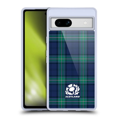Scotland Rugby Logo 2 Tartans Soft Gel Case for Google Pixel 7a