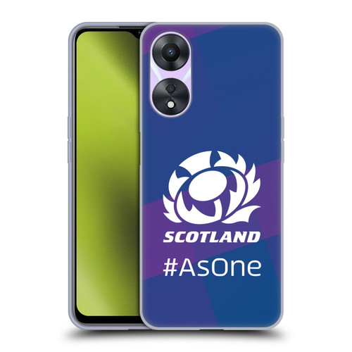 Scotland Rugby Logo 2 As One Soft Gel Case for OPPO A78 5G