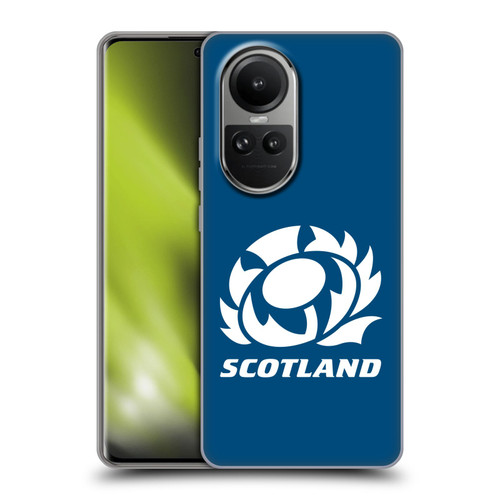 Scotland Rugby Logo 2 Plain Soft Gel Case for OPPO Reno10 5G / Reno10 Pro 5G