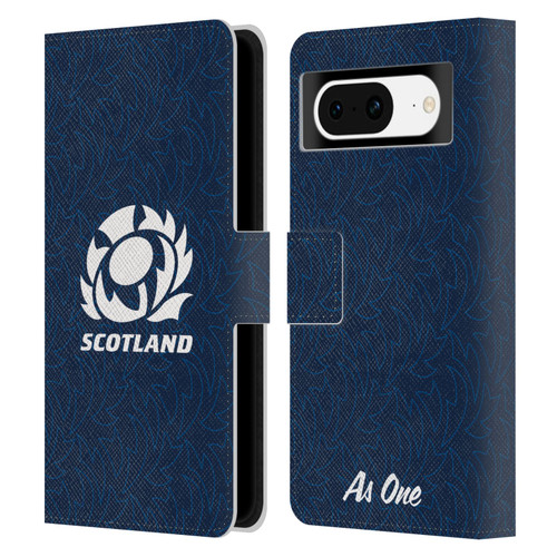 Scotland Rugby Graphics Pattern Leather Book Wallet Case Cover For Google Pixel 8