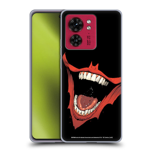 The Joker DC Comics Character Art Laugh Bat Logo Soft Gel Case for Motorola Moto Edge 40