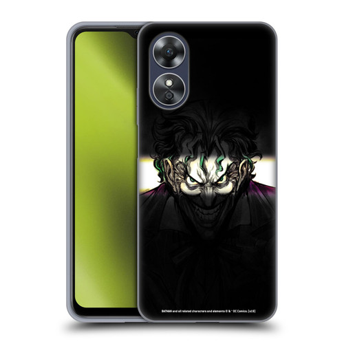 The Joker DC Comics Character Art Arkham Asylum Soft Gel Case for OPPO A17