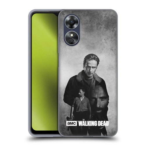AMC The Walking Dead Double Exposure Rick Soft Gel Case for OPPO A17