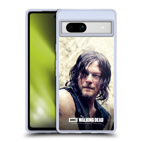 AMC The Walking Dead Daryl Dixon Half Body Soft Gel Case for Google Pixel 7a