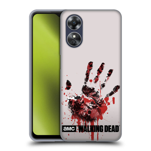 AMC The Walking Dead Silhouettes Hand Soft Gel Case for OPPO A17