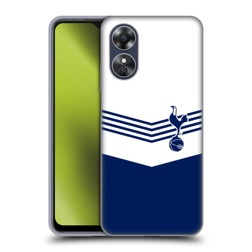 Tottenham Hotspur F.C. Badge 1978 Stripes Soft Gel Case for OPPO A17