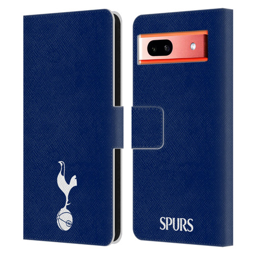 Tottenham Hotspur F.C. Badge Small Cockerel Leather Book Wallet Case Cover For Google Pixel 7a