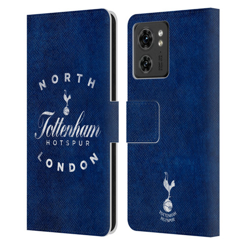 Tottenham Hotspur F.C. Badge North London Leather Book Wallet Case Cover For Motorola Moto Edge 40