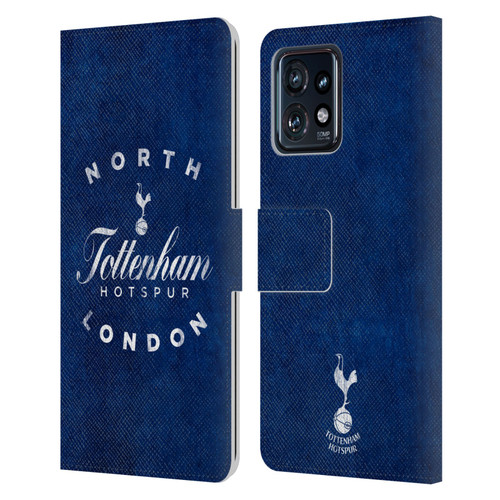 Tottenham Hotspur F.C. Badge North London Leather Book Wallet Case Cover For Motorola Moto Edge 40 Pro
