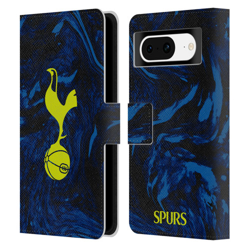 Tottenham Hotspur F.C. 2021/22 Badge Kit Away Leather Book Wallet Case Cover For Google Pixel 8