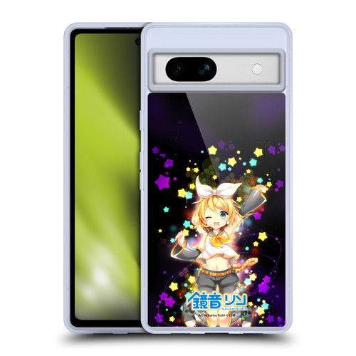 Hatsune Miku Characters Kagamine Rin Soft Gel Case for Google Pixel 7a