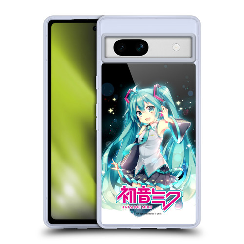Hatsune Miku Graphics Night Sky Soft Gel Case for Google Pixel 7a